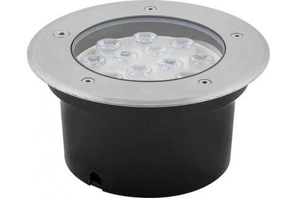 Светильник LED тротуарный (грунтовый) встраив. SP4114 12W зеленый 230V IP67 Feron