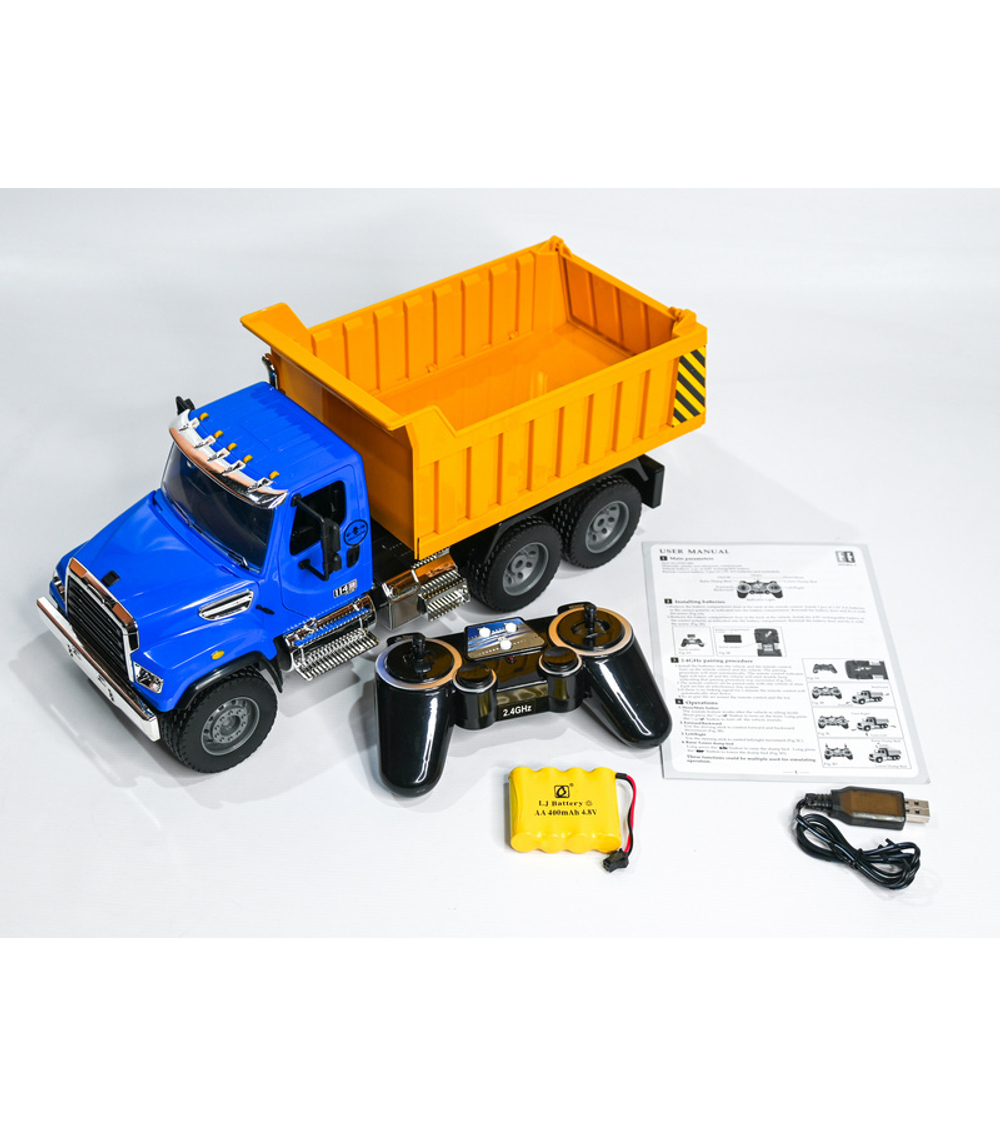 Радиоуправляемый самосвал Double Eagle Freightliner 114SD 1/20 2.4G RTR