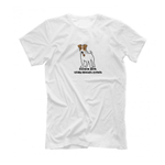 Футболка "Джек Рассел курит"