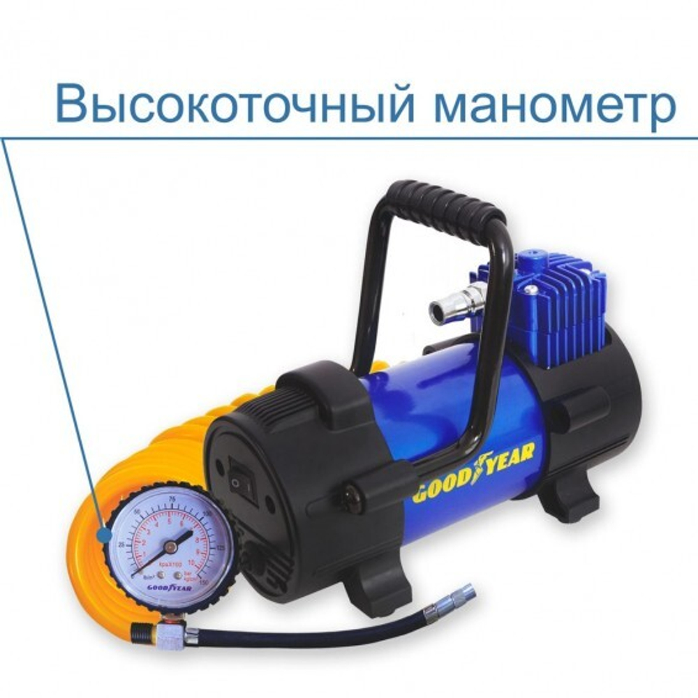 Компрессор 40л/мин Goodyear быстросъём, сумка