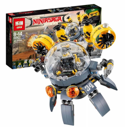 LEGO Ninjago Movie: Летающая подводная лодка 70610 — Flying Jelly Sub — Лего Ниндзяго Муви