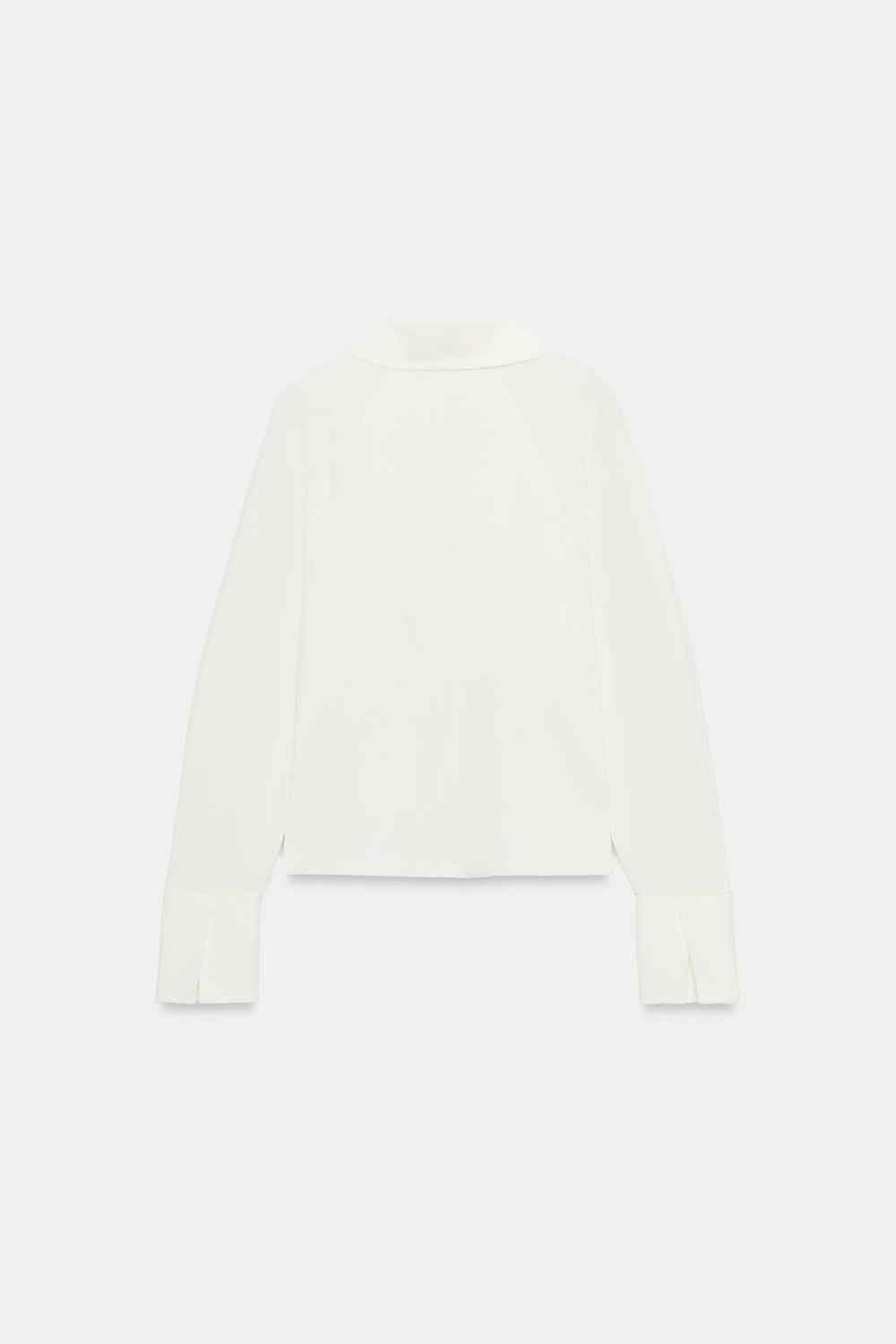 ZARA КОМБИНИРОВАННЫЙ ТОП, ЭКРЮ