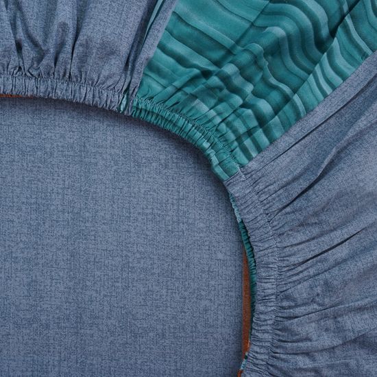 Простыня на резинке Севара, 90x200х30, полисатин DOMTEKC