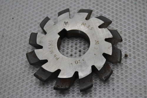 Фреза модульная М3,5 №3 (Р6М5К5) z=12