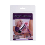 Розовый вибростимулятор с шипиками на палец (Цвет: розовый)