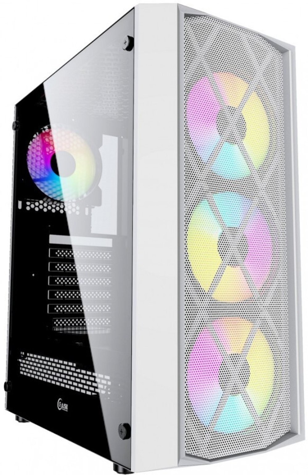Корпус ATX Powercase Rhombus X4 White