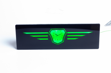 Часы Газель с зеленой подсветкой