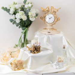 Держатель для зубочисток Птичка Терра Айвори