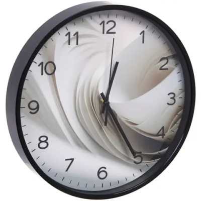 Часы настенные «HOME STYLE» 30см Фантазия, черный корпус