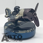 Ароматизатор-игрушка -на торпеду- Самолет Камуфляж- солн батар- YC-79CBLU Camouflage blue