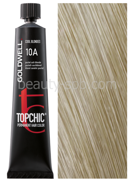 Goldwell Topchic 10A пепельный  пастельный блондин 60 мл