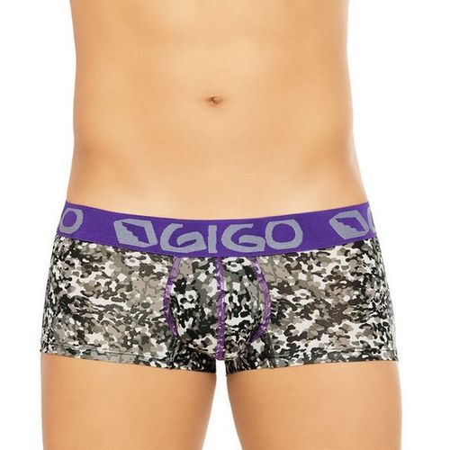 Мужские трусы хипсы Gigo Camuflado Black
