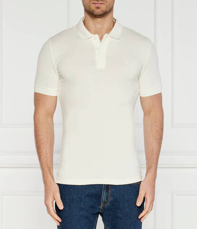 Поло EMBRO BADGE CALVIN KLEIN JEANS - экрю(J30J325269)