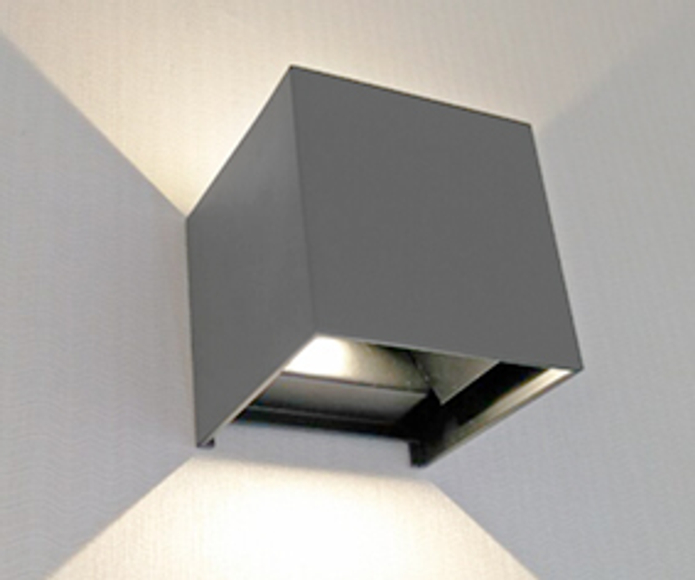 08585,16(4000K) Светильник Куб серый IP65 Led 6W