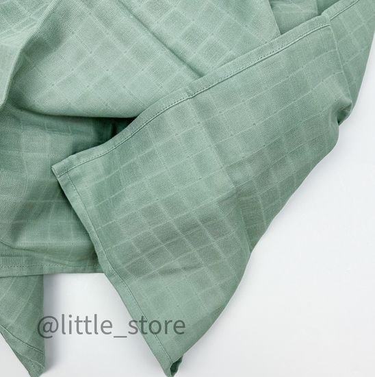 Комплект муслиновый, Зеленый айсберг