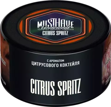 Табак для кальяна Must Have Undercoal 25г Citrus Spritz (Цитрусовый Коктейль)