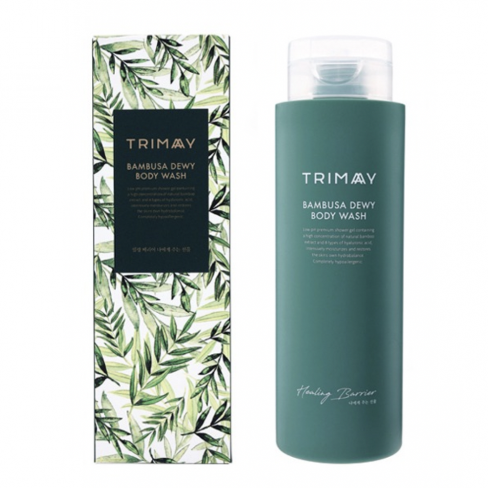 Trimay Healing Barrier Bambusa Dewy Body Wash гель для душа увлажняющий с экстрактом бамбука и комплексом гиалуроновых кислот
