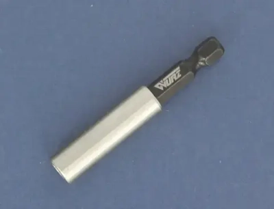 Адаптер для бит магнитный удлинитель (нержавеющая сталь) 60мм WURZ 3366-1