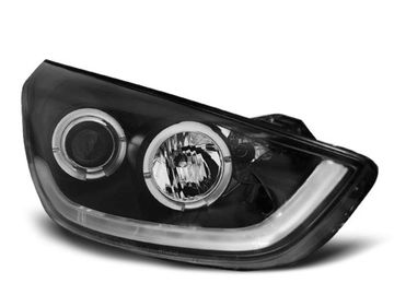 Передние фары BLACK TUBE LIGHT для Hyundai Tucson IX35