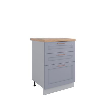 Кухня Модуль СМЯ 600 Квадро Серый эмалит