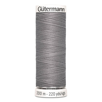 Нить Sew-All 200 м, Gutermann, 493 пепельно-серый