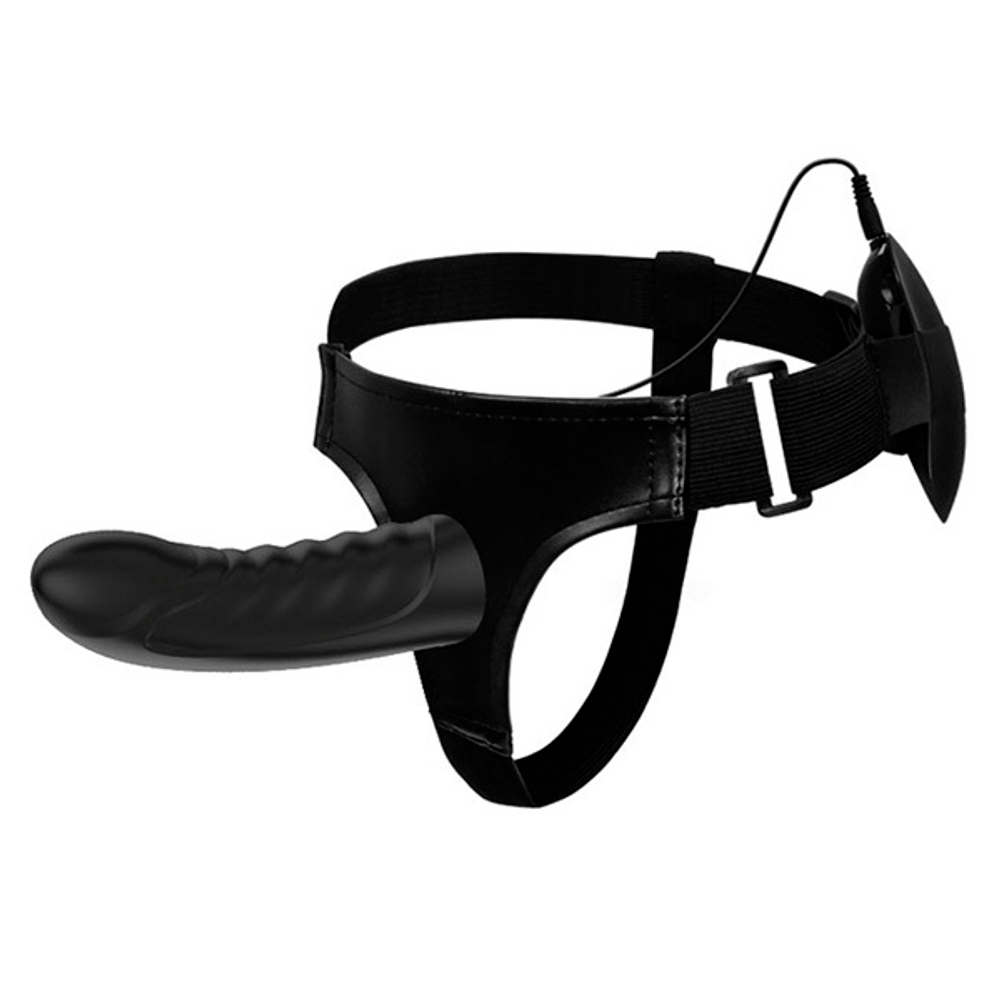 Мужской вибрострапон 16,2см на трусиках Pretty Love Harness Marvin Strap-On BW-022054