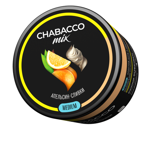 М. Кальянная смесь Chabacco Mix Orange Cream (Апельсин-сливки) 50г