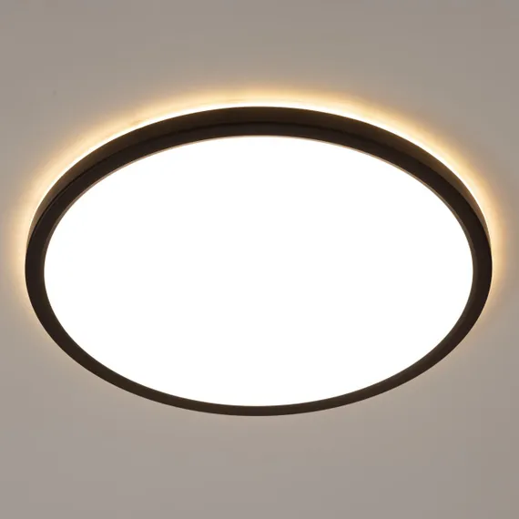 CL738321EL Бейсик Лайн Черный Св-к с пультом LED+RGB 40W