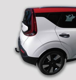 Фаркоп(прицепное) Лидер-Плюс для KIA SOUL 2019- (паспорт и сертификат в комплекте)(без электрики)K129-A