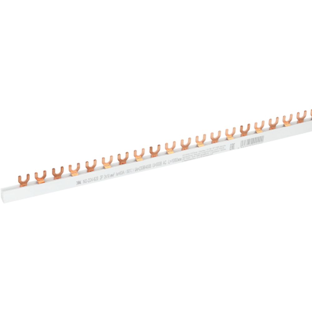 Шина соединительная ЭРА NO-224-620 FORK вилка 2Р 63А 1 метр 54 модуля