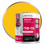 ЛАКРА  Эмаль ПФ-115 Желтая 2,8кг (LAKRA)