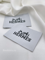 Бирка Эрме. белая 70 мм