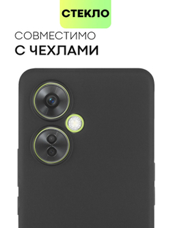 Стекло на камеру BROSCORP для OnePlus Nord CE 3 Lite (арт.ONEPLUS-NCE3LITE-CLEAR-CAM-GLASS )