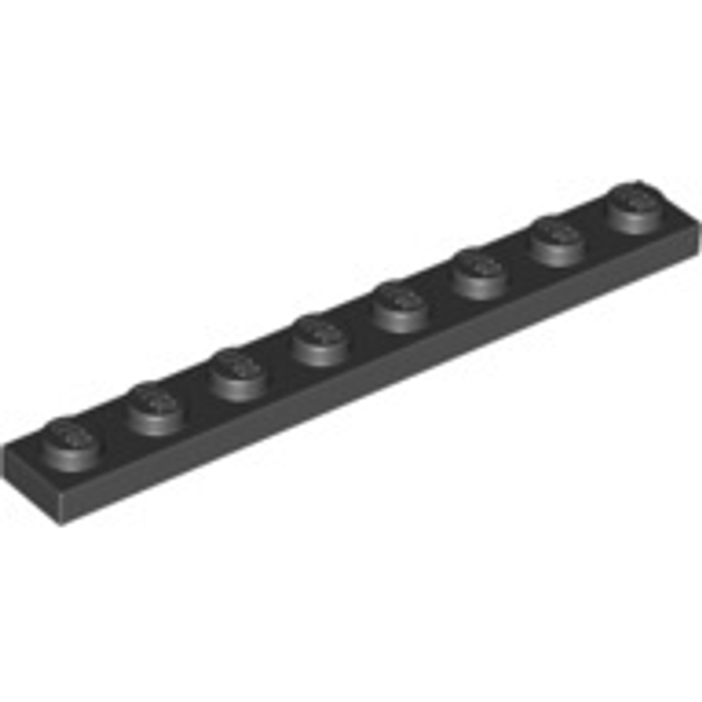 Lego Плитка 1x8 (черный) 3460 / 346026