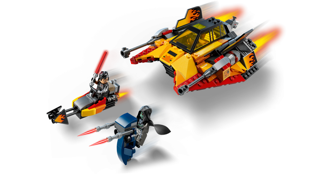 Конструктор Лего Star Wars 75414 "The Force Burner Snowspeeder"