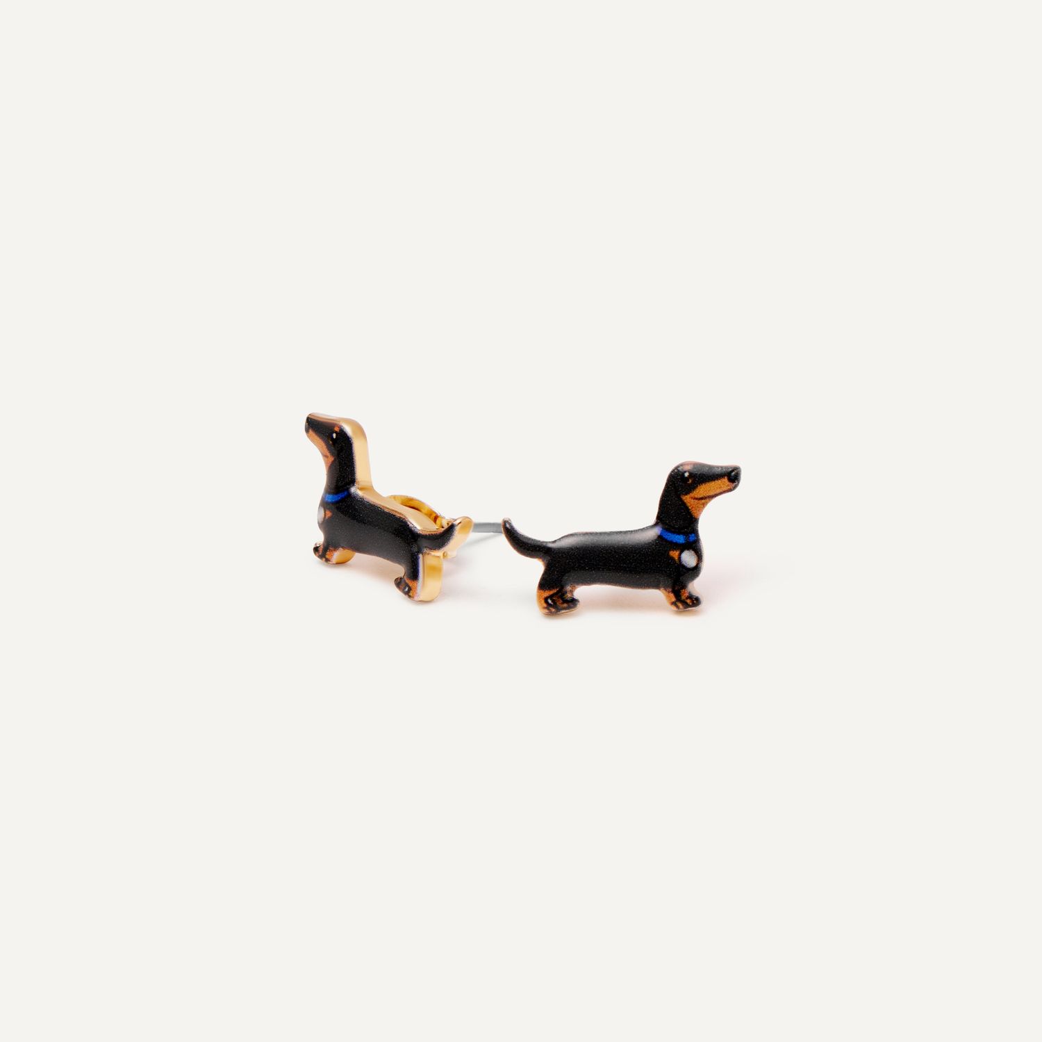 Серьги Doggy Stud Earrings – Dachshund