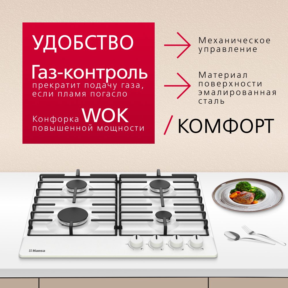 Газовая панель Hansa BHGW630301