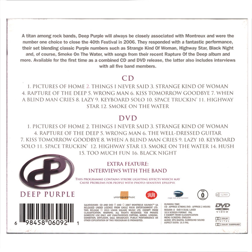 Deep Purple / Live In Concert At The 2006 Montreux Festival (CD+DVD)