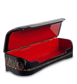 Народные промыслы ШК-30/ 84 Шкатулка «Павлиний глаз» исп. Николаева Е.