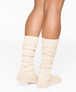 Oysho Длинные носки с добавлением кашемира, каменный