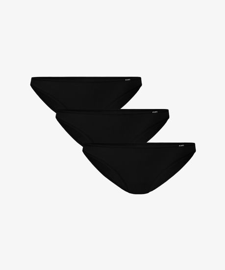 Женские трусы мини бикини (3шт) 3BLP-599,чёрный
