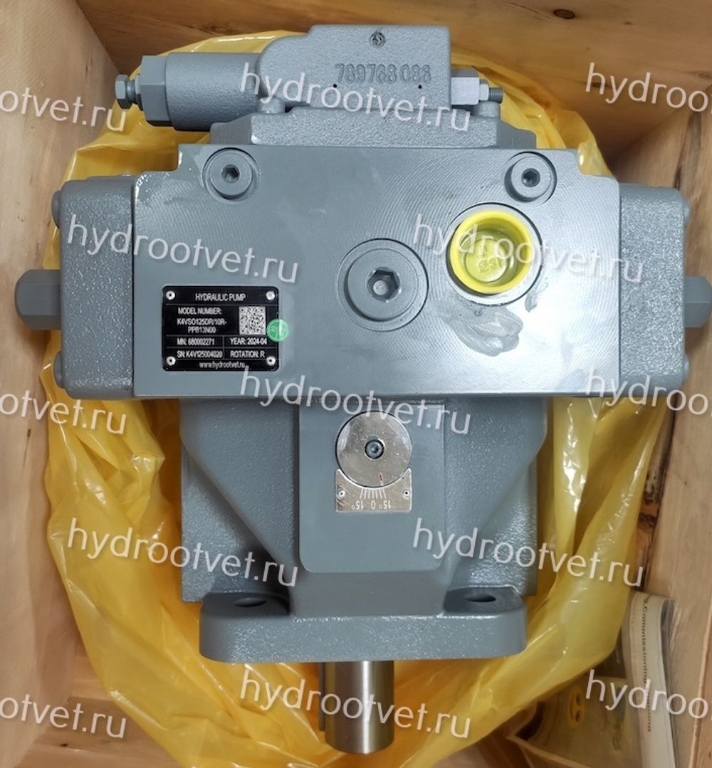 A4VSO125DR/30R-PPB13N00 - Насос аксиально-поршневой регулируемый с наклонной шайбой, рабочий объем 125 см3, DR = регулятор с отсечкой по давлению, номинальное давление 350 бар