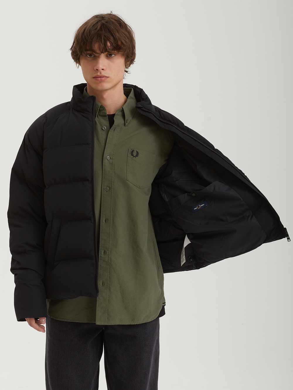 Мужская Куртка Raglan Sleeve Padded