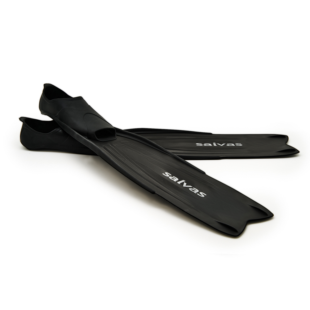 Ласты для плавания SALVAS Shark Fin BA30046NNSTS, размер 46-47, чёрные