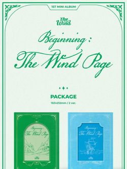 Альбом The Wind - Beginning : The Wind Page 1st Mini Album RANDOM Version