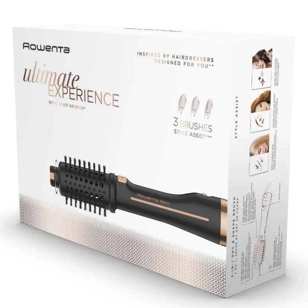 Вращающаяся фен-щетка Virtuose Rowenta Ultimate Experience CF9620F0