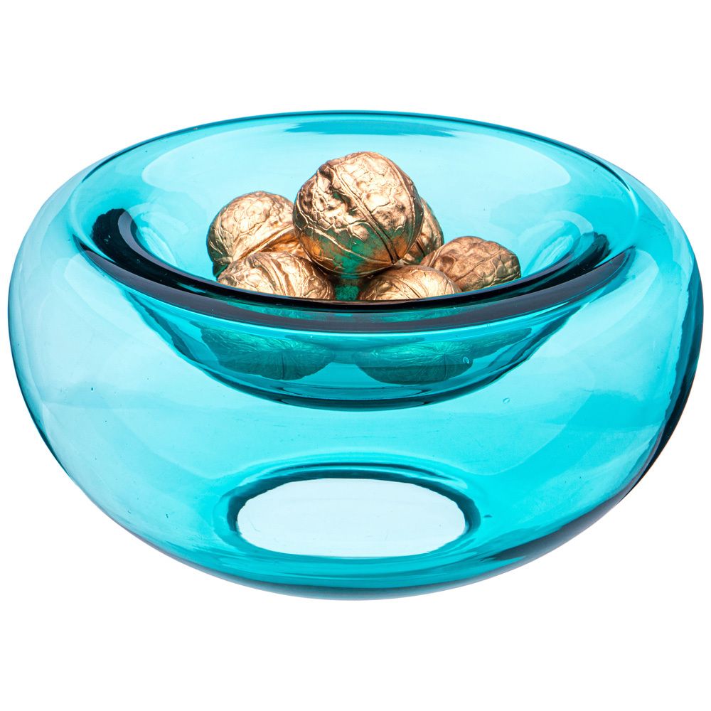 ВАЗА "D'ARTE" BLUE 26*26*13 CM