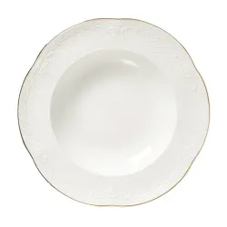 Тарелка глубокая 275 мл d 23 см h4,2 см Gold Aristocrat Noble [6]