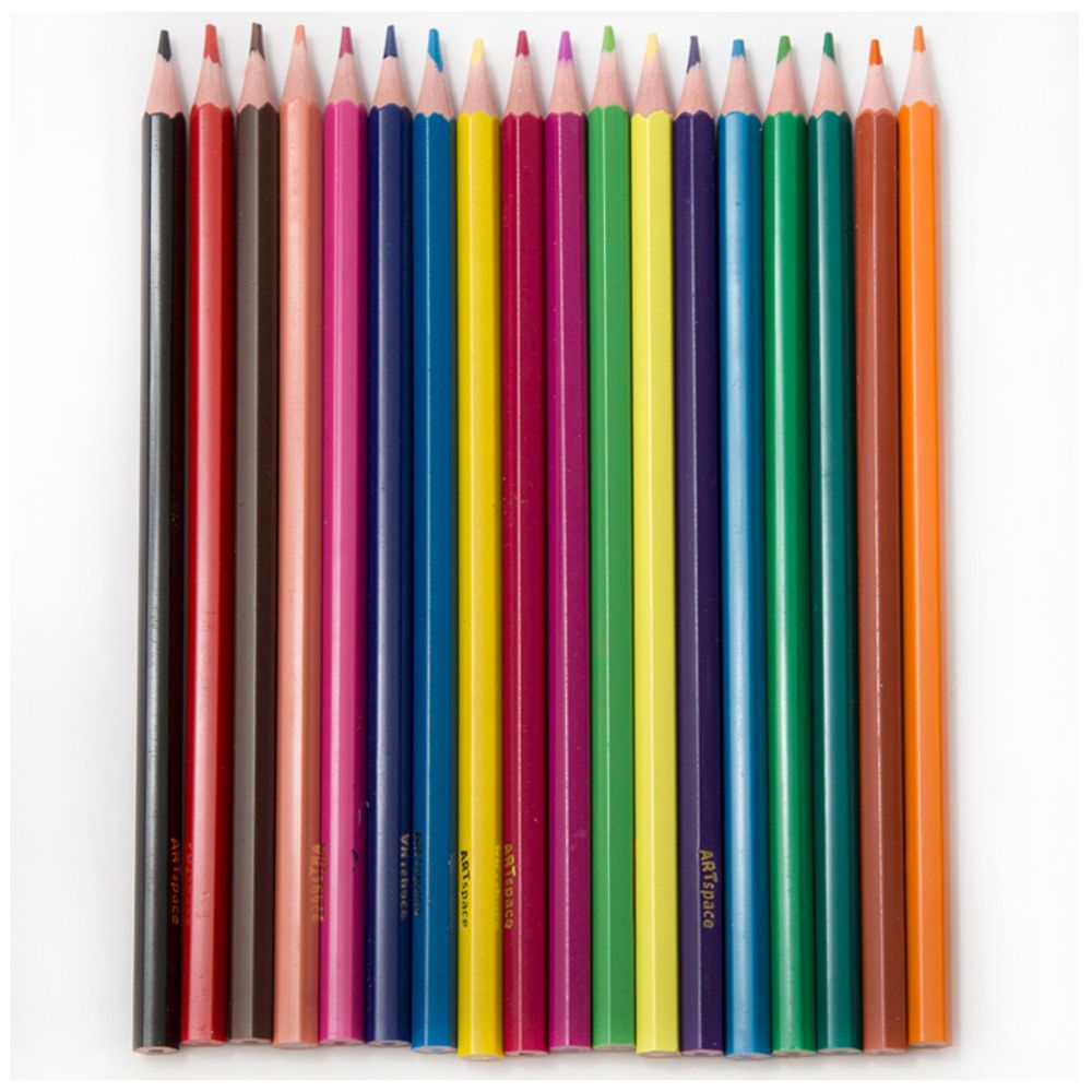 Карандаши пластиковые цветные 18цв. Спейс Подводный мир