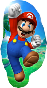 Шар (27''/69 см) Фигура, Водопроводчик Марио
